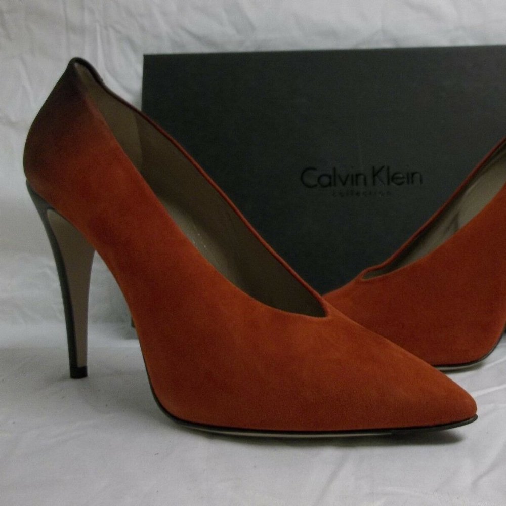 Calvin Klein Collection Size 9.5 M IMAN New Heels